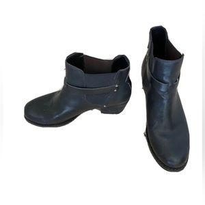 rag and bone chelsea black ankle boot 40/10